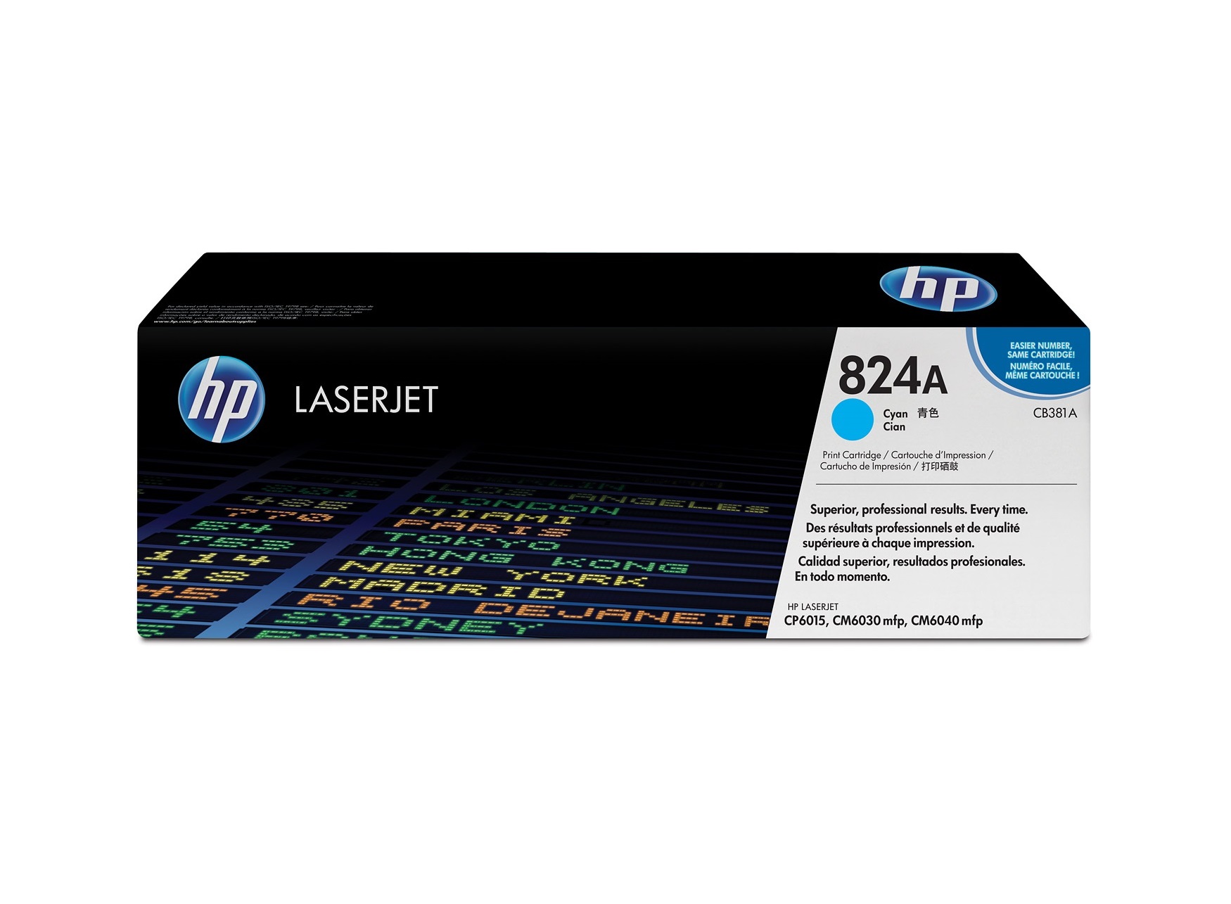 HP CB381A (824A) Cyan Toner Cartridge